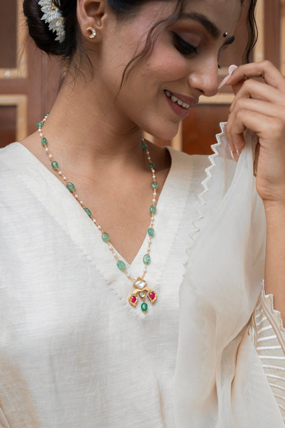 Ira Silver Pendant Necklace