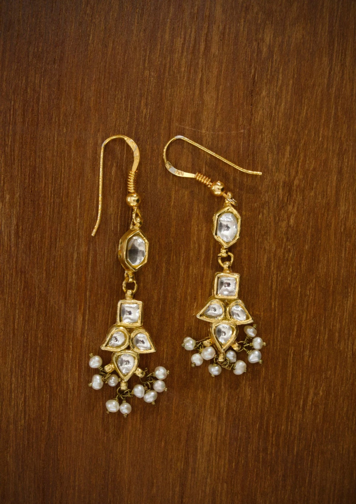 Jashan-E-Noor Silver Earrings