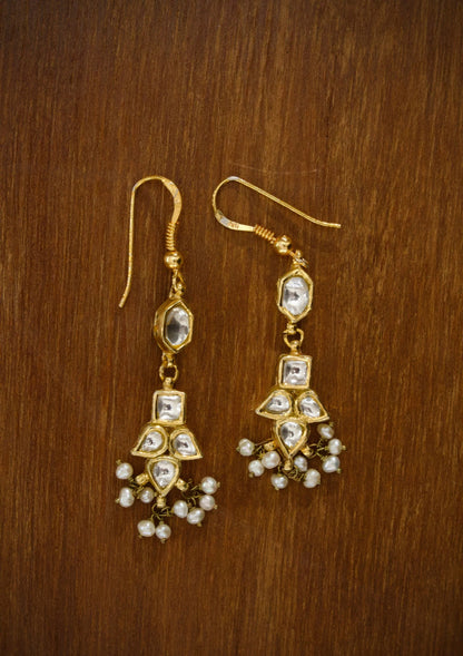 Jashan-E-Noor Silver Earrings