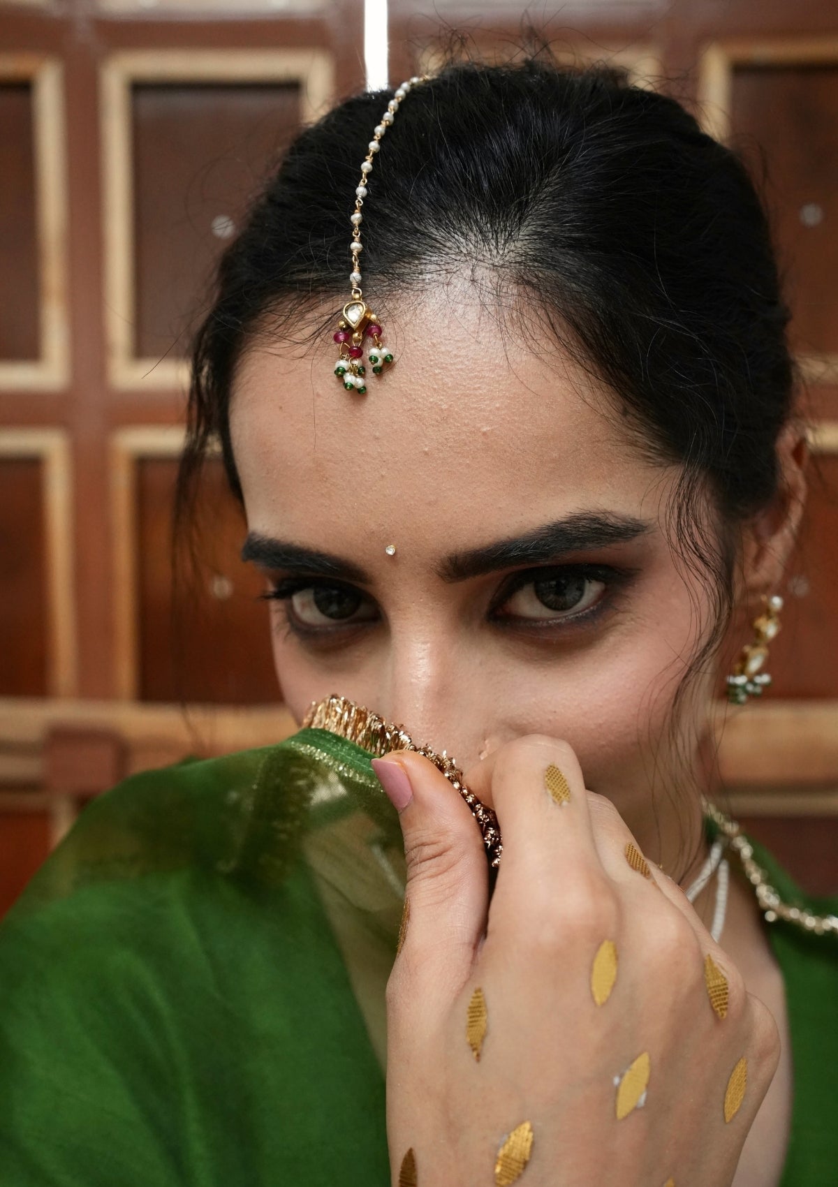 Tara Silver Maang Tikka