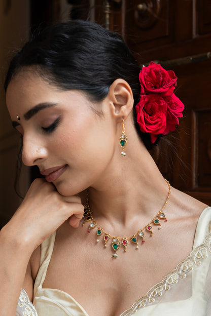 Mira Silver Necklace