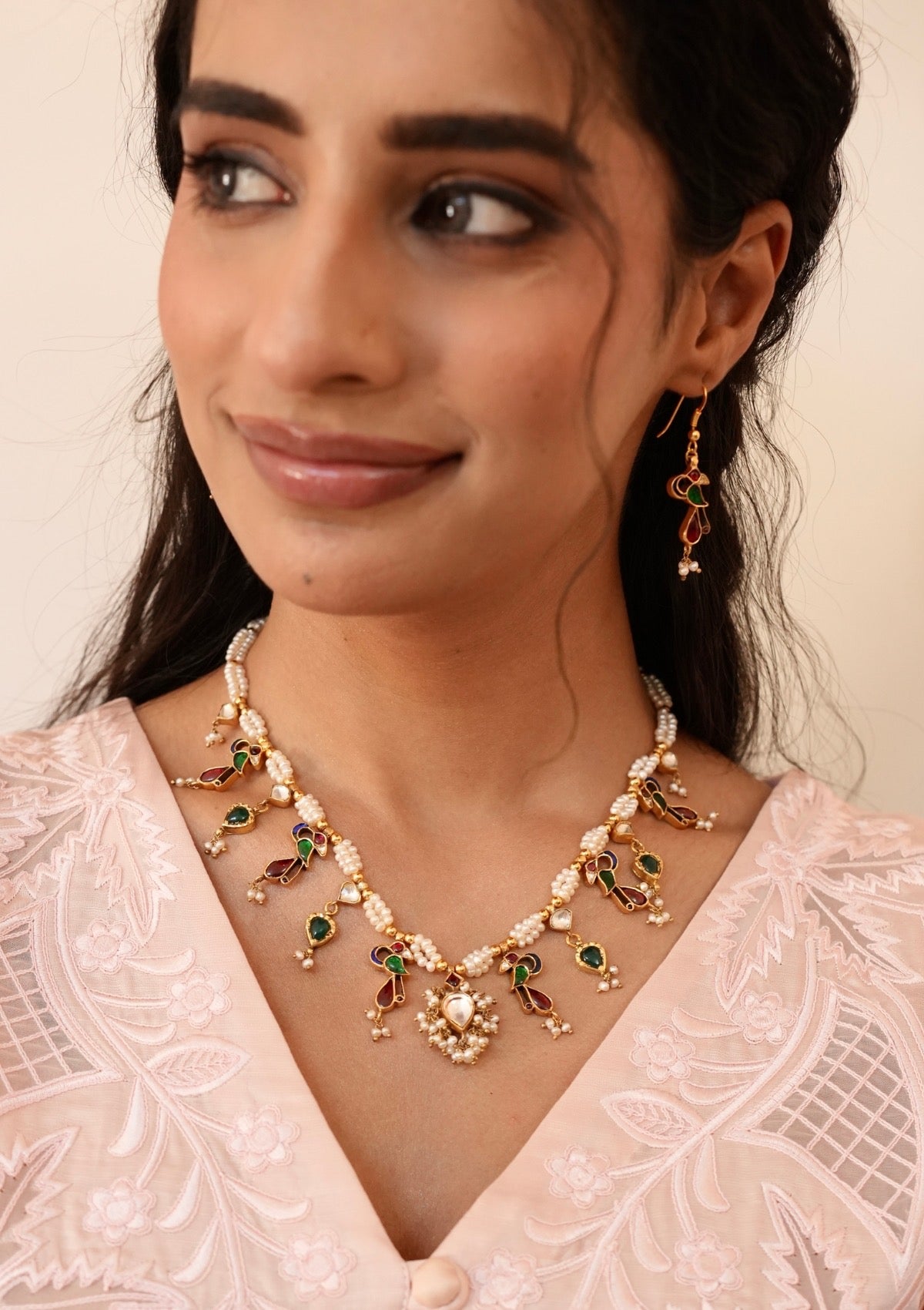 Morni Silver Necklace