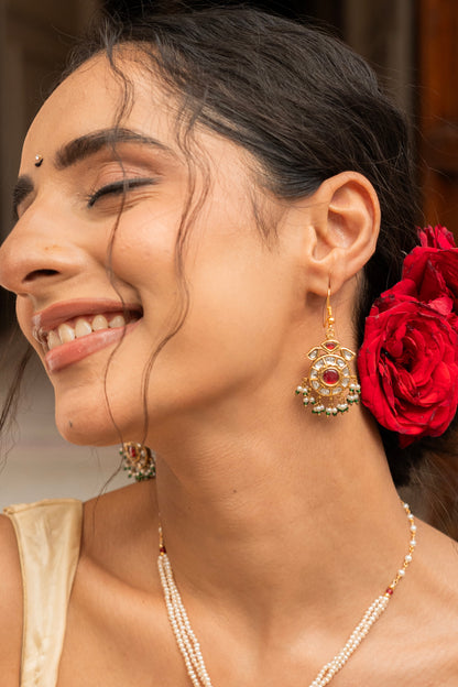 Neer Silver Earrings