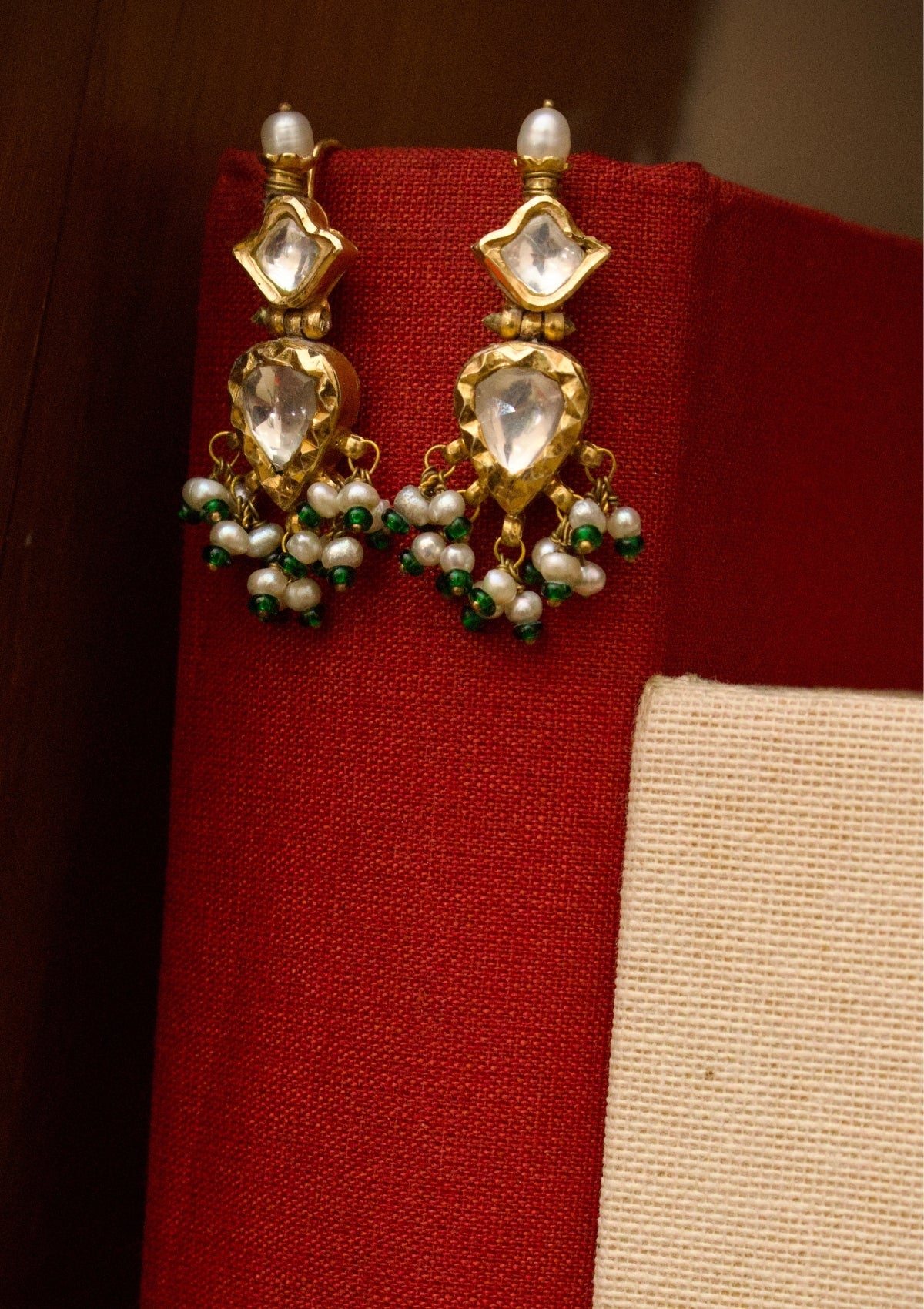 Nargis Silver Earrings