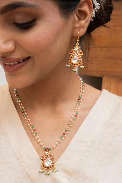 Kesar Silver Earrings