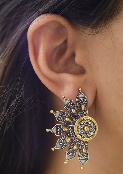 Kesar Gold-Plated Earrings