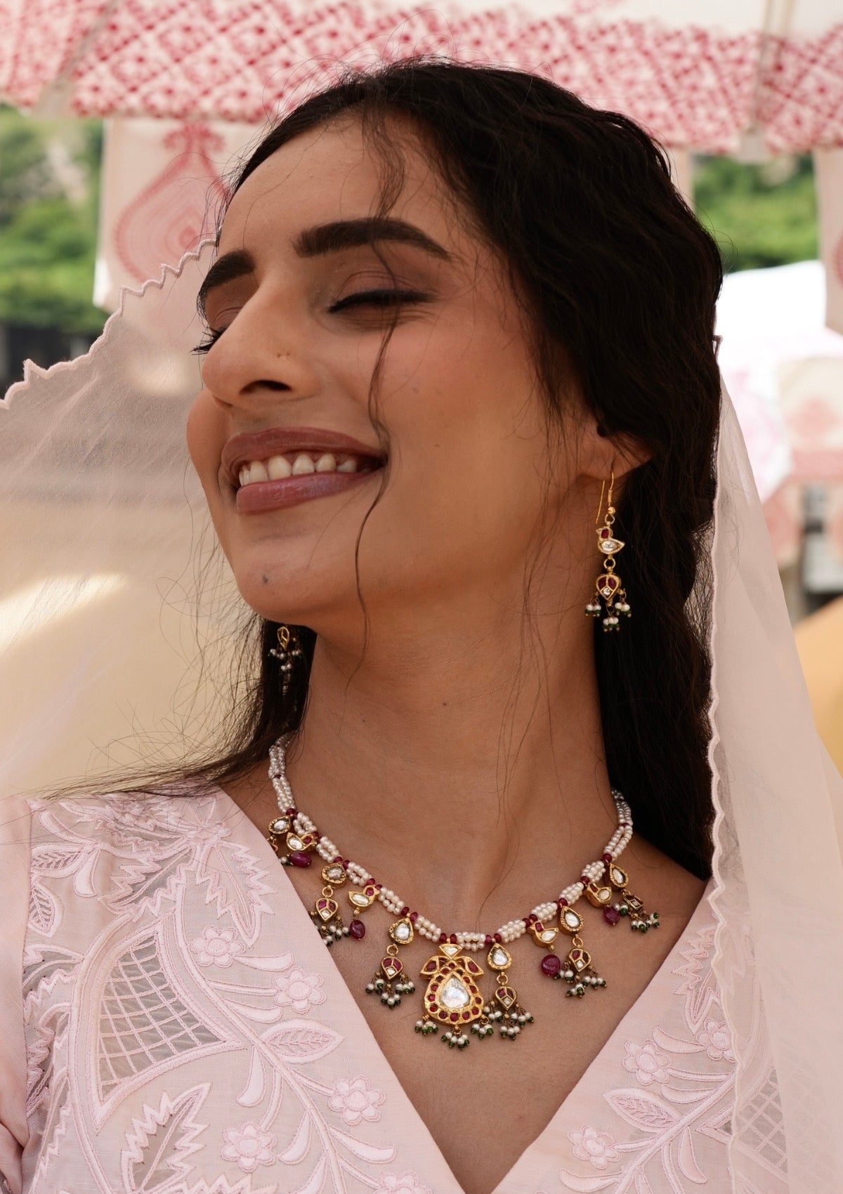 Myna Kesar Silver Necklace