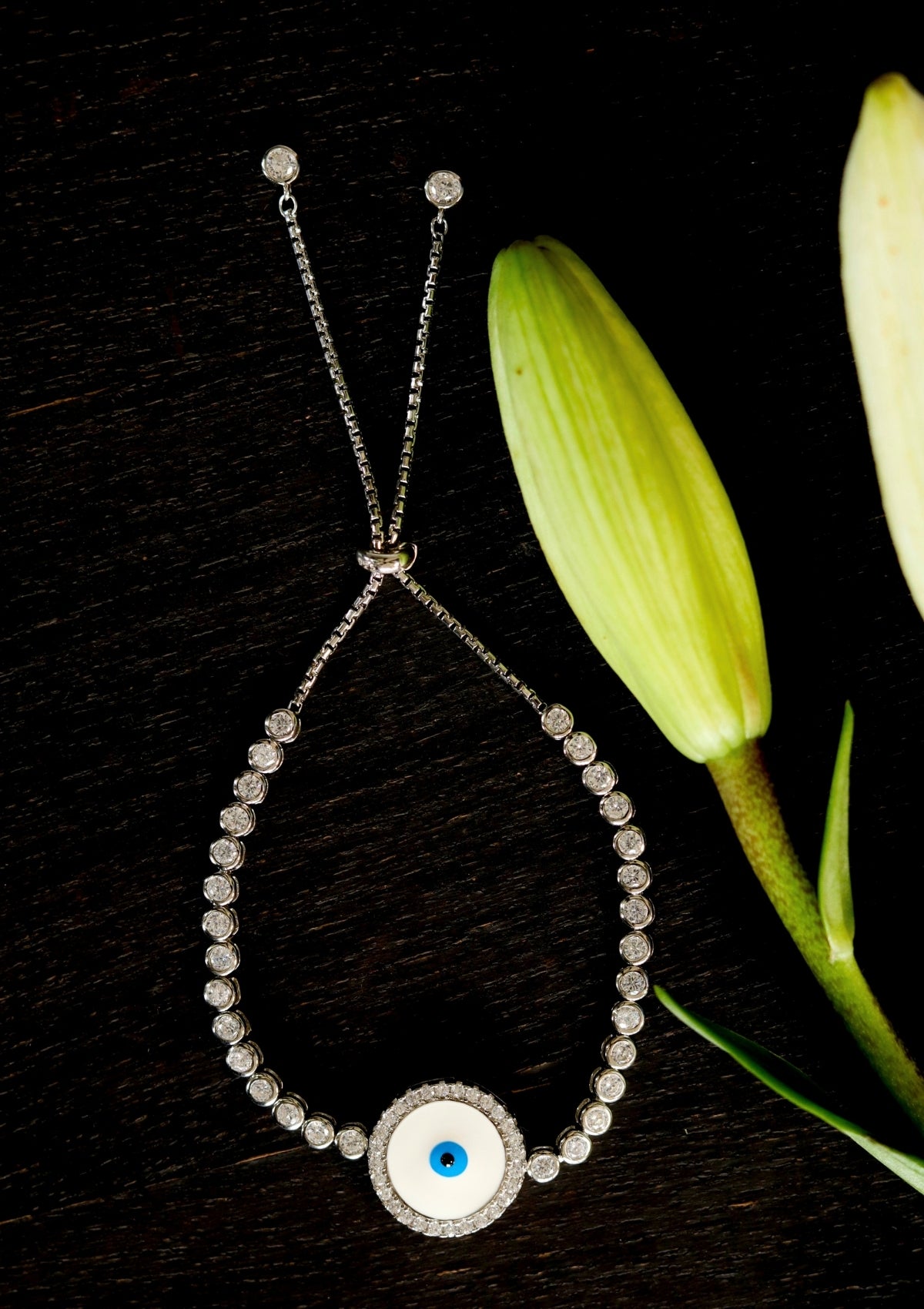 Evil Eye Tennis Bracelet