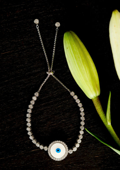 Evil Eye Tennis Bracelet
