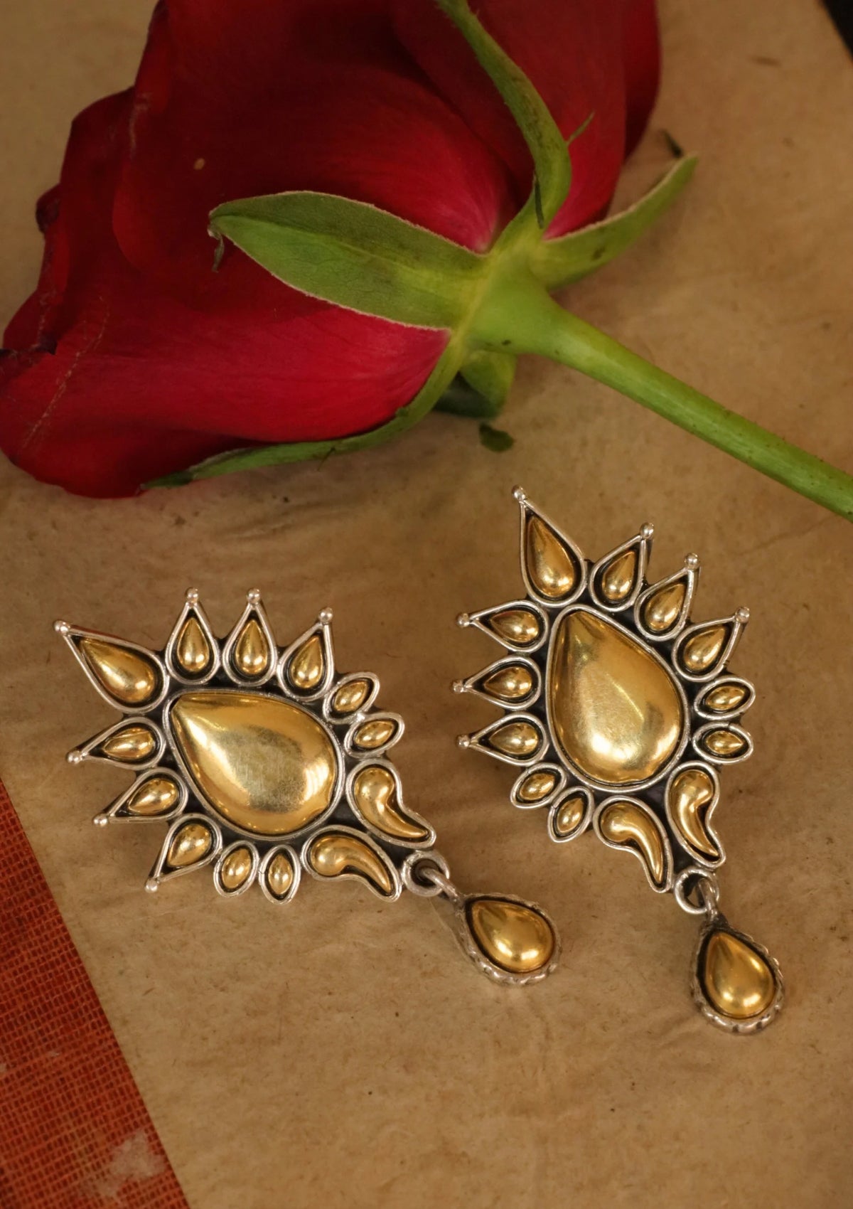 Juhi Gold-Plated Earrings