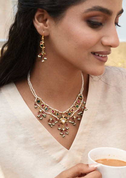 Parakeet Silver Necklace