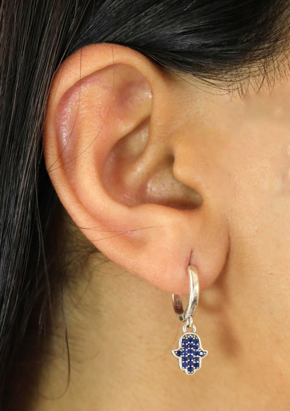 Mis Matched Nazar Earrings