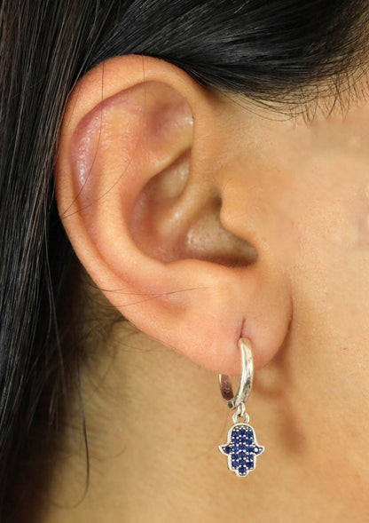 Mis Matched Nazar Earrings