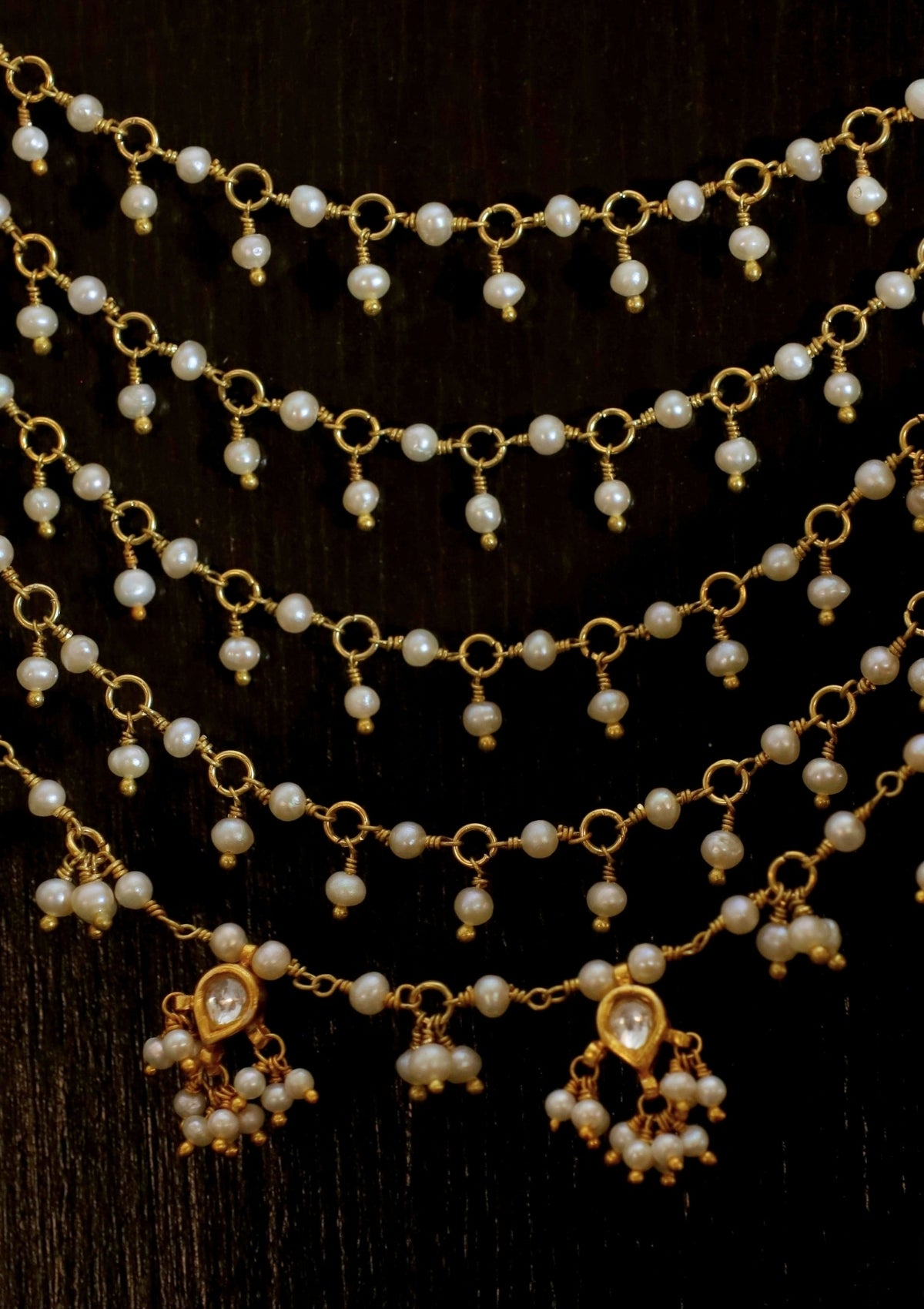 Seher Silver Ear Chain