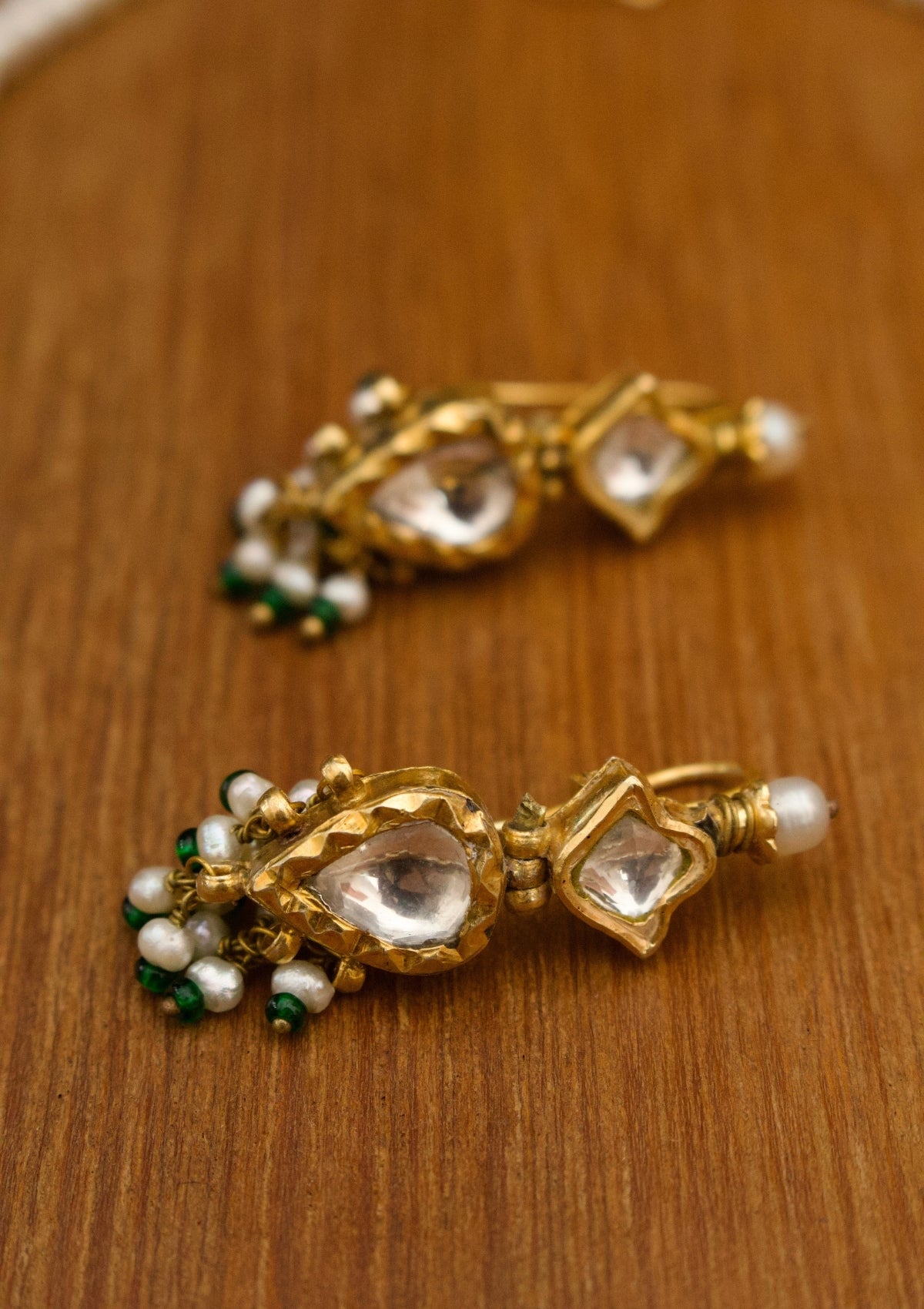 Nargis Silver Earrings