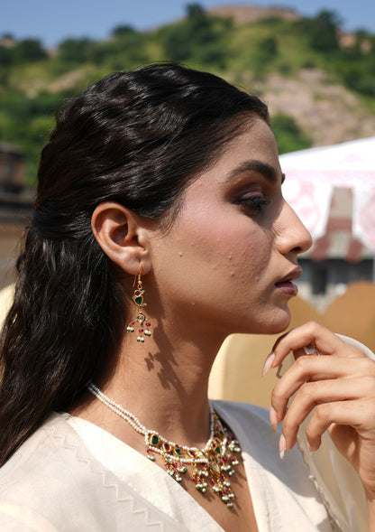 Parakeet Silver Earrings