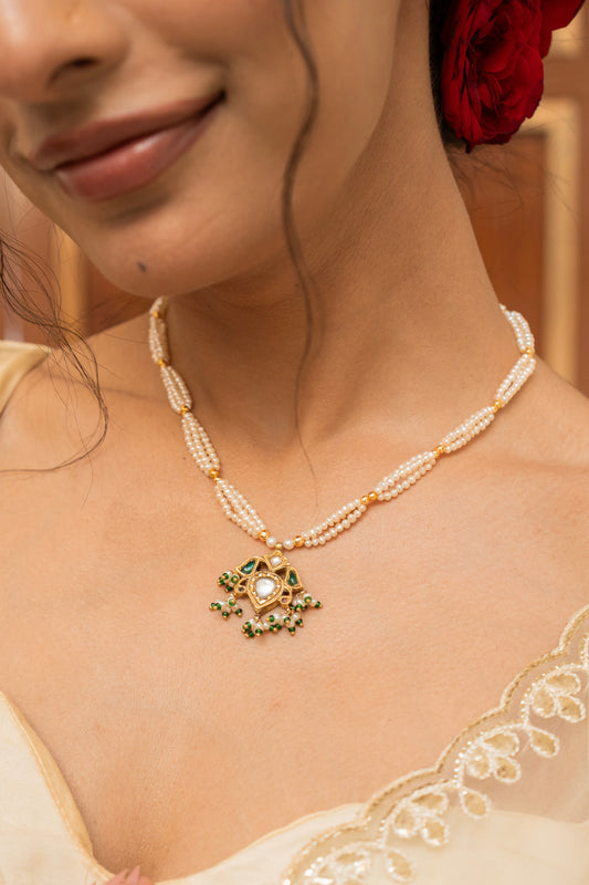 Kiran Silver Pendant Necklace