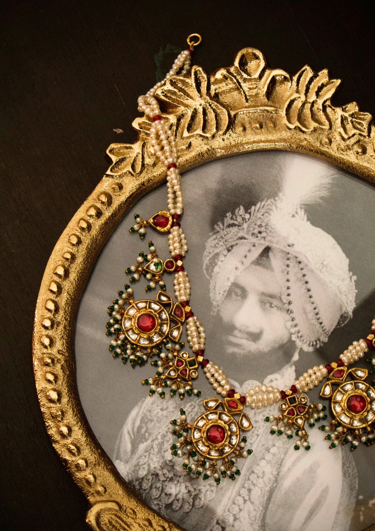 Neer-E-Baag Silver Necklace