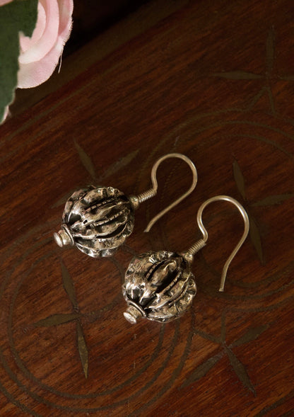 Melon Silver Earrings
