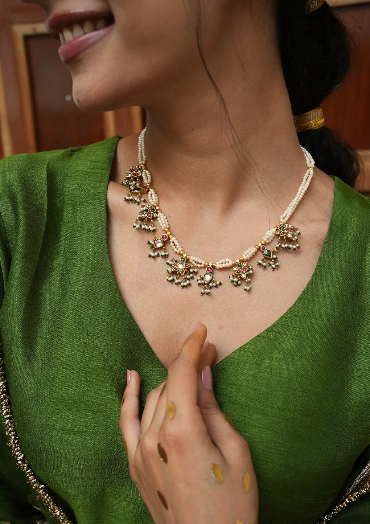 Gulbaag Silver Necklace