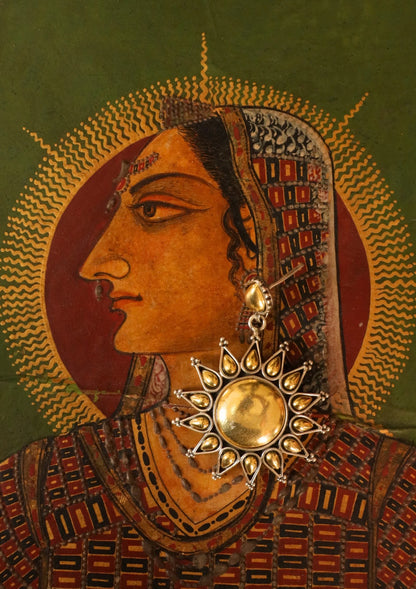 Gulshan Gold-Plated Earrings