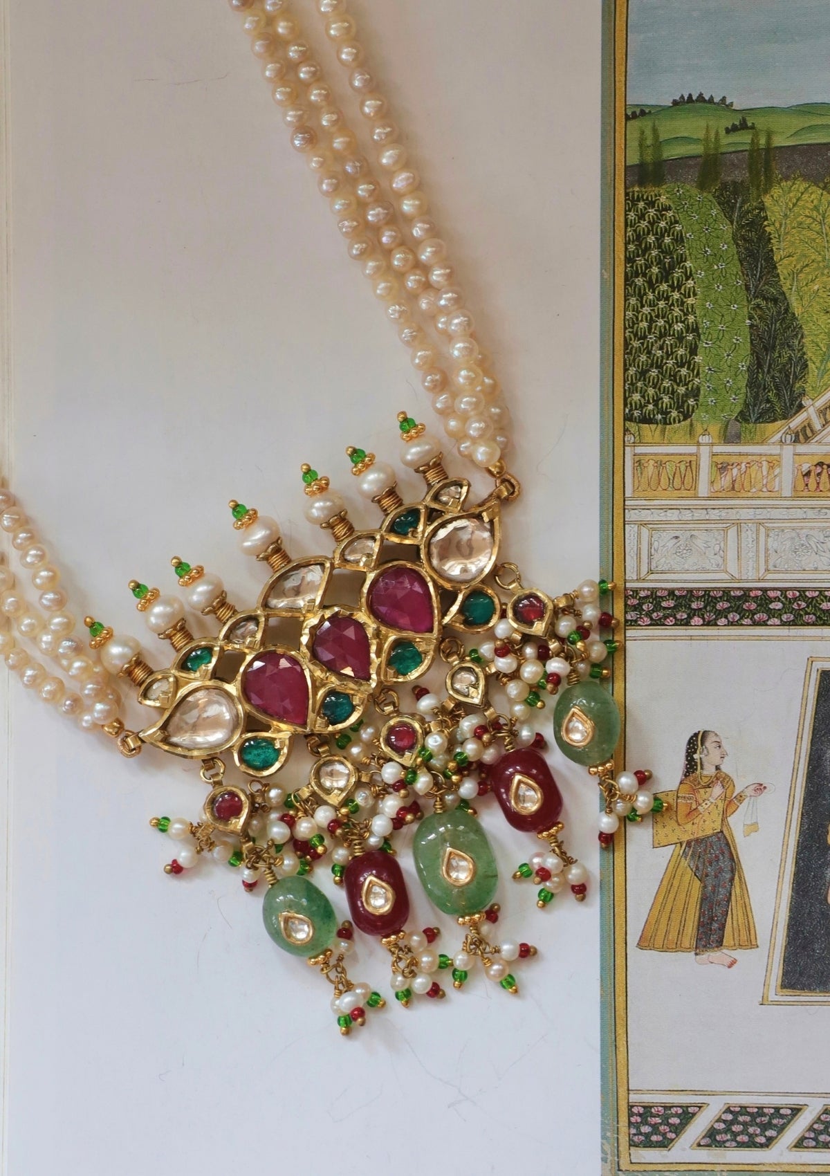 Naaz Silver Necklace