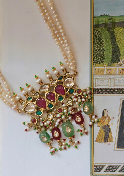 Naaz Silver Necklace