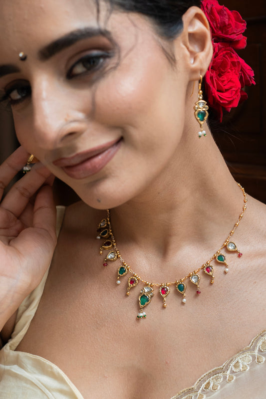 Mira Silver Necklace