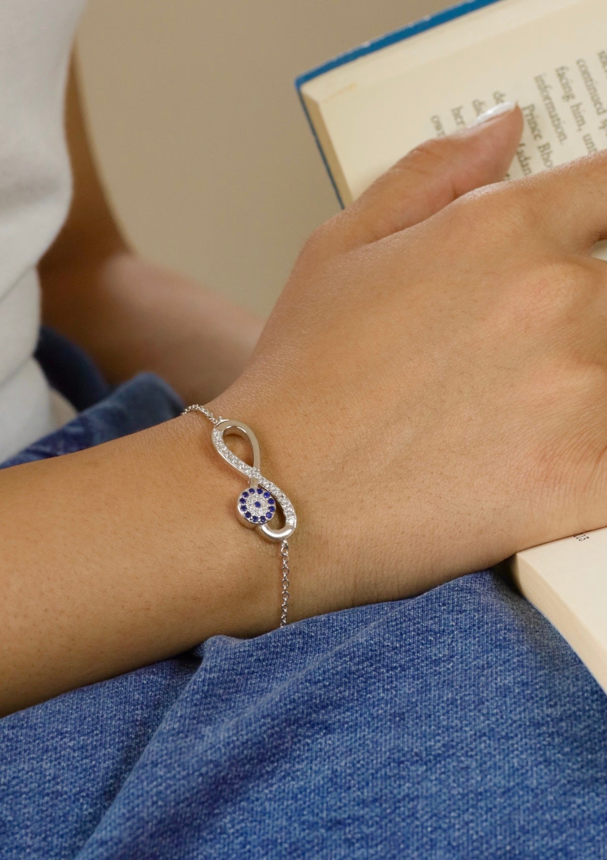 Infinity Evil Eye Bracelet