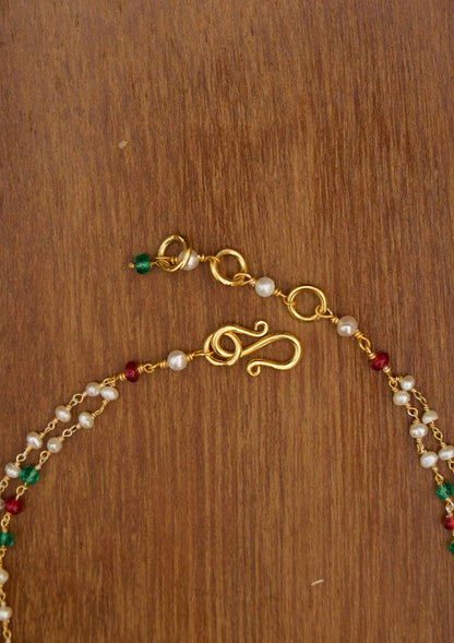 Kesar Silver Pendant Necklace