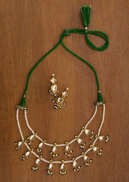 Nargis-E-Kamal Silver Necklace