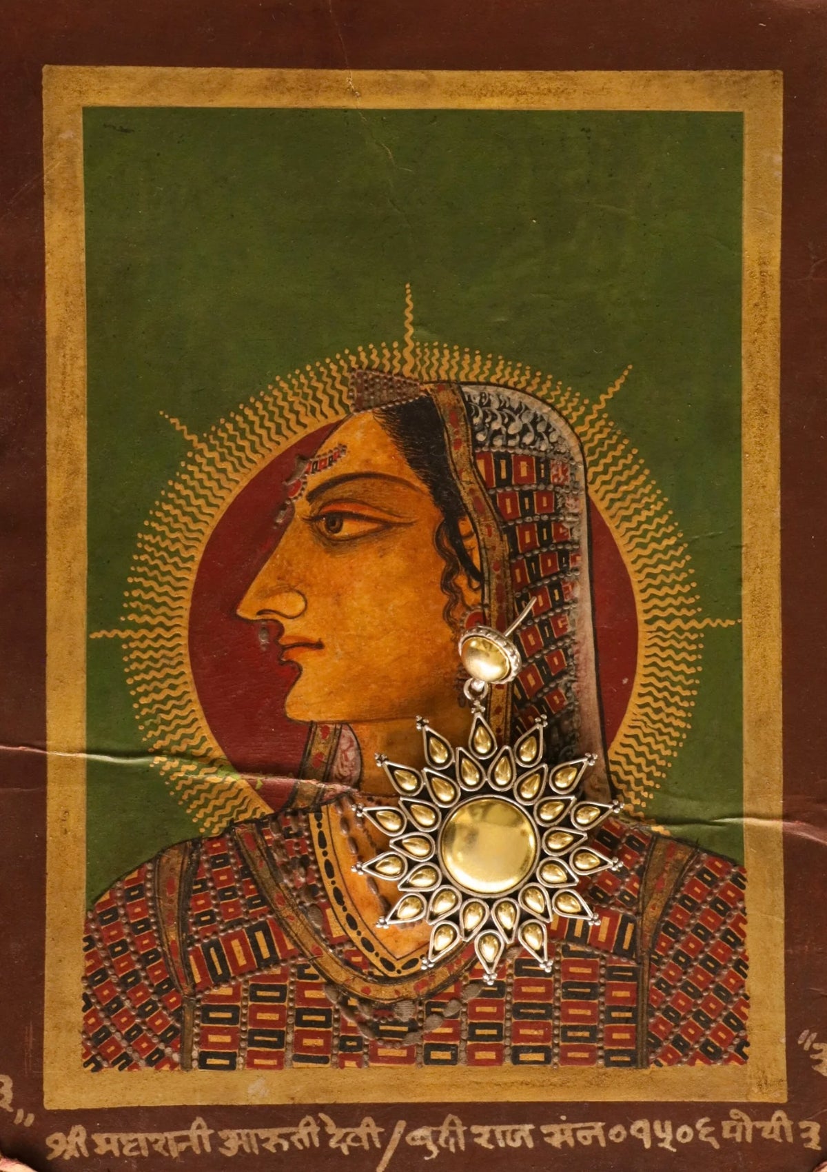 Surya Gold-Plated Earrings