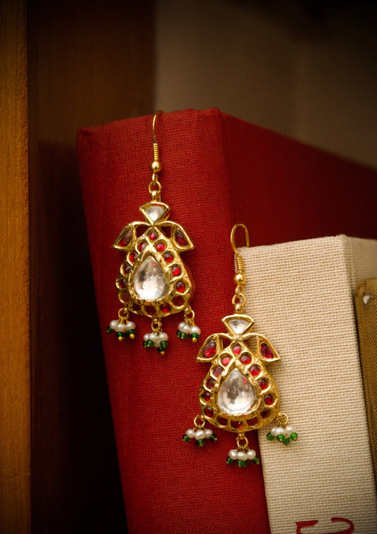 Kesar Silver Earrings