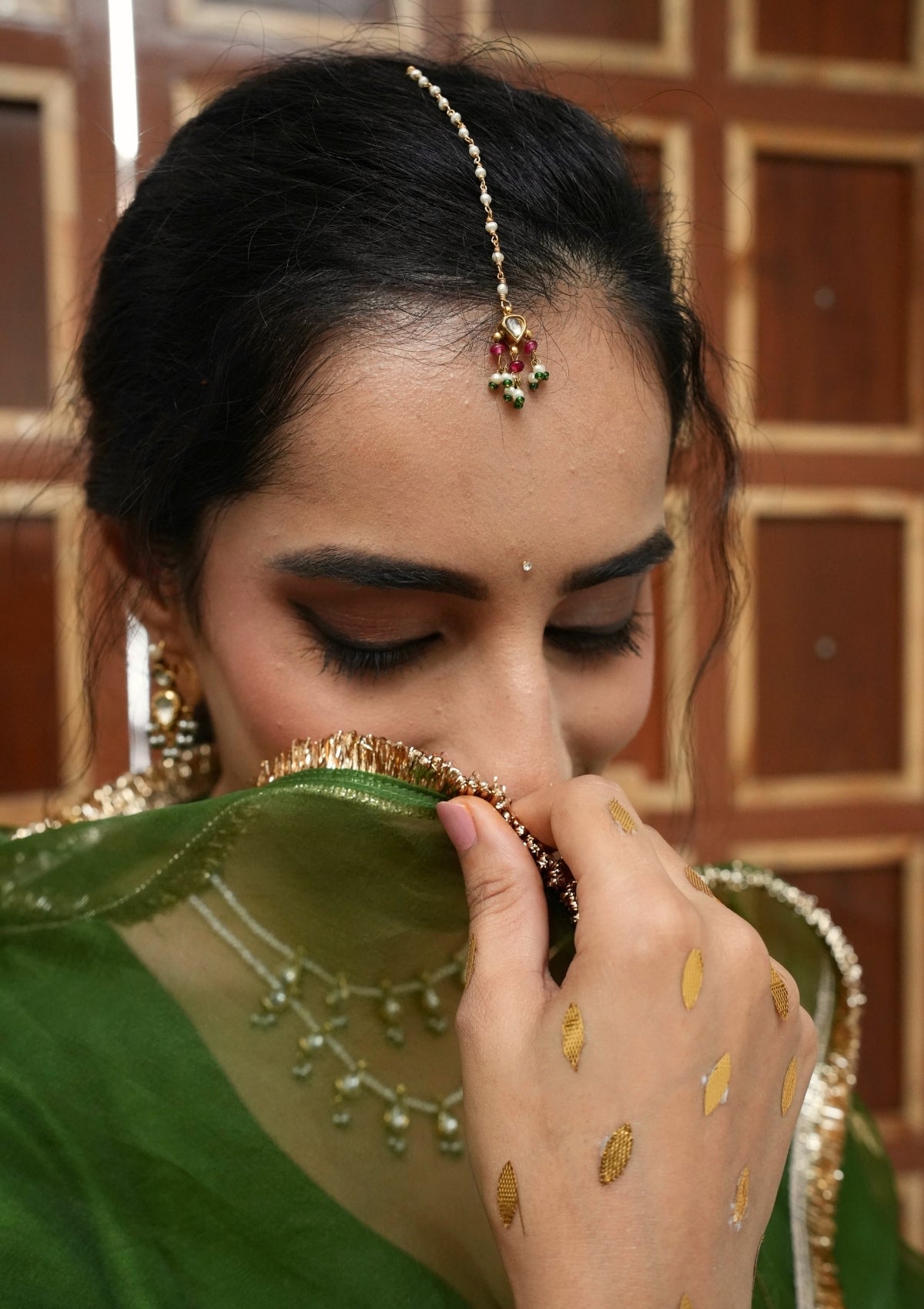 Tara Silver Maang Tikka