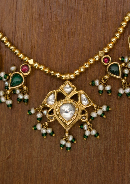 Roshini-E-Kiran Silver Necklace