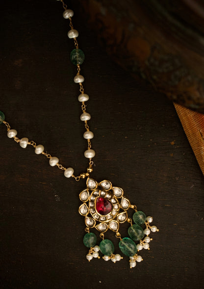 Neera Silver Pendant Necklace