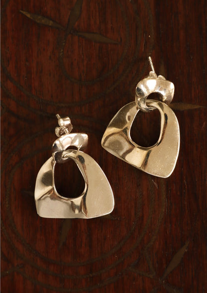 Loop Sterling Silver Earrings