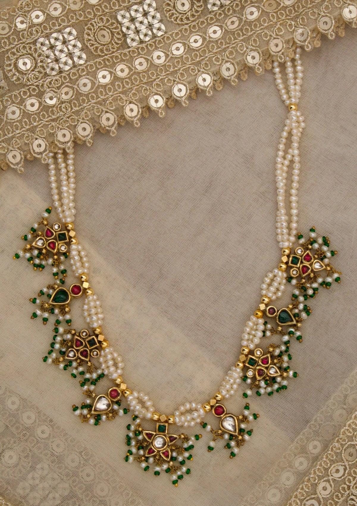 Gulbaag Silver Necklace