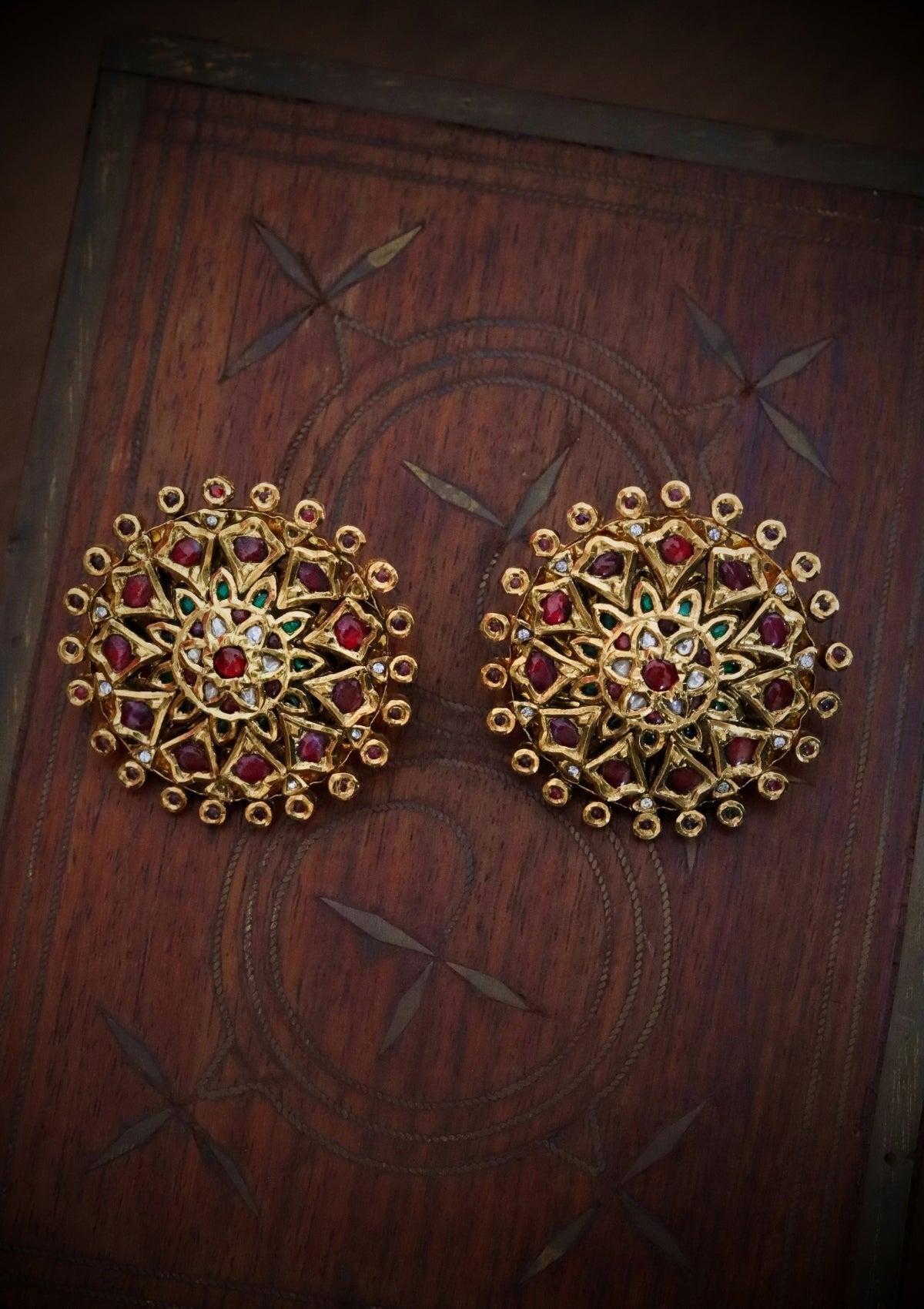 Raunaq Silver Stud Earrings