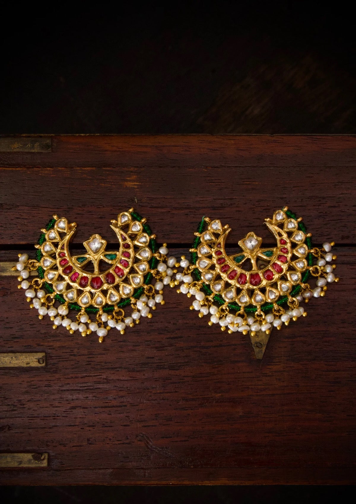 Roshni-E-Chand Silver Earrings