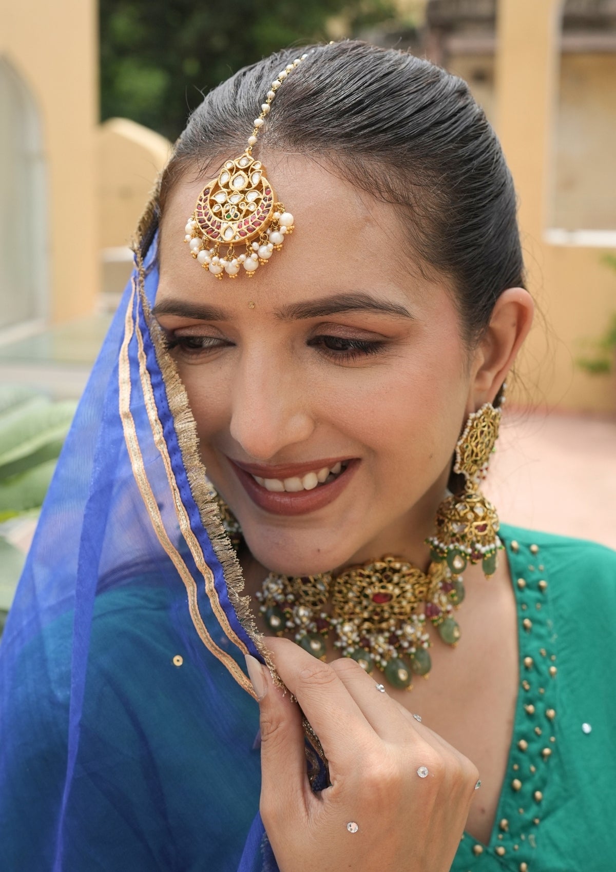 Mumtaz Silver Maang Tikka