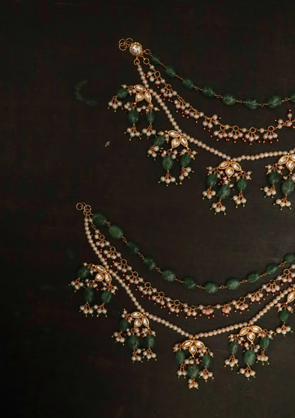 Har Gul Silver Ear Chain