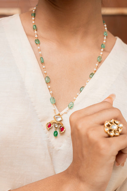 Ira Silver Pendant Necklace