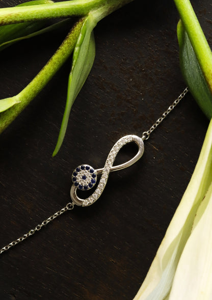 Infinity Evil Eye Bracelet