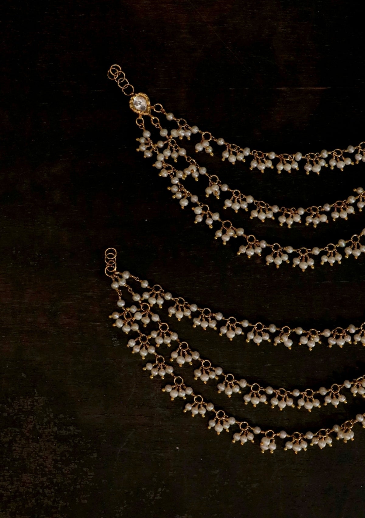 Noor Silver Ear Chain