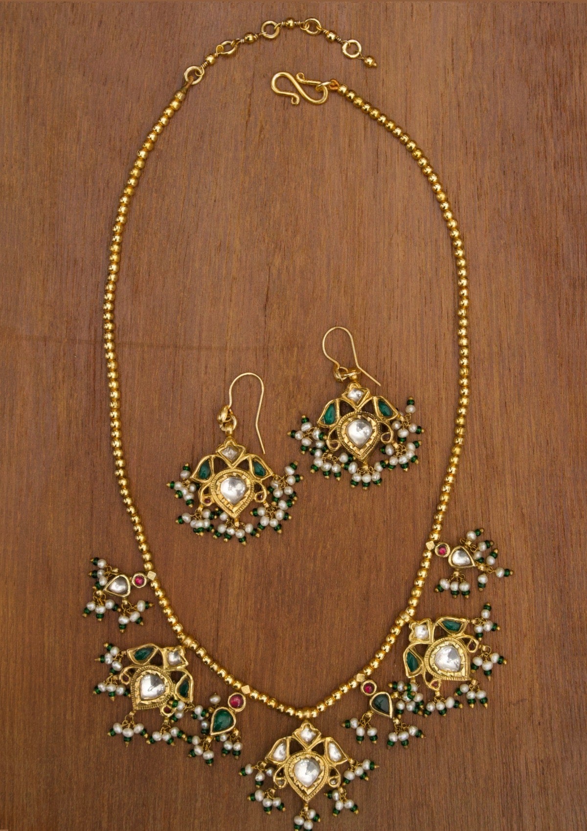 Roshini-E-Kiran Silver Necklace