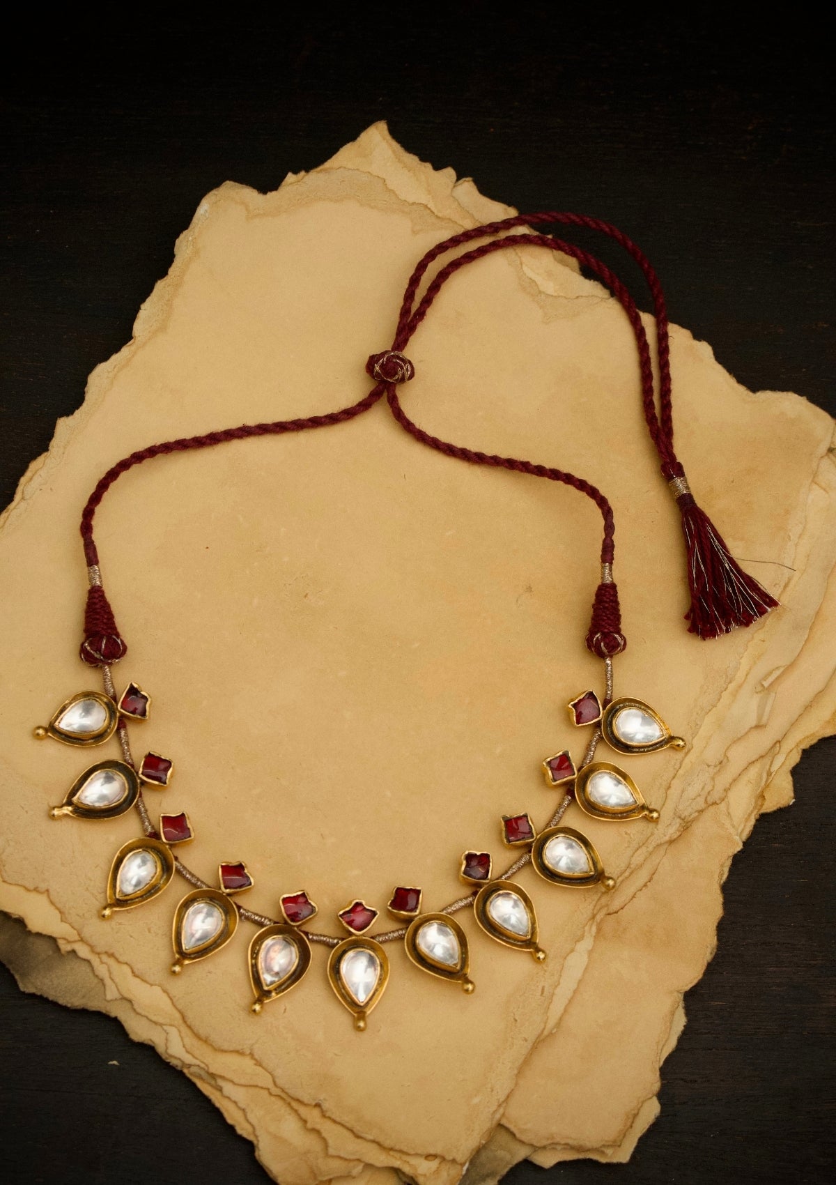 Indus Silver Necklace