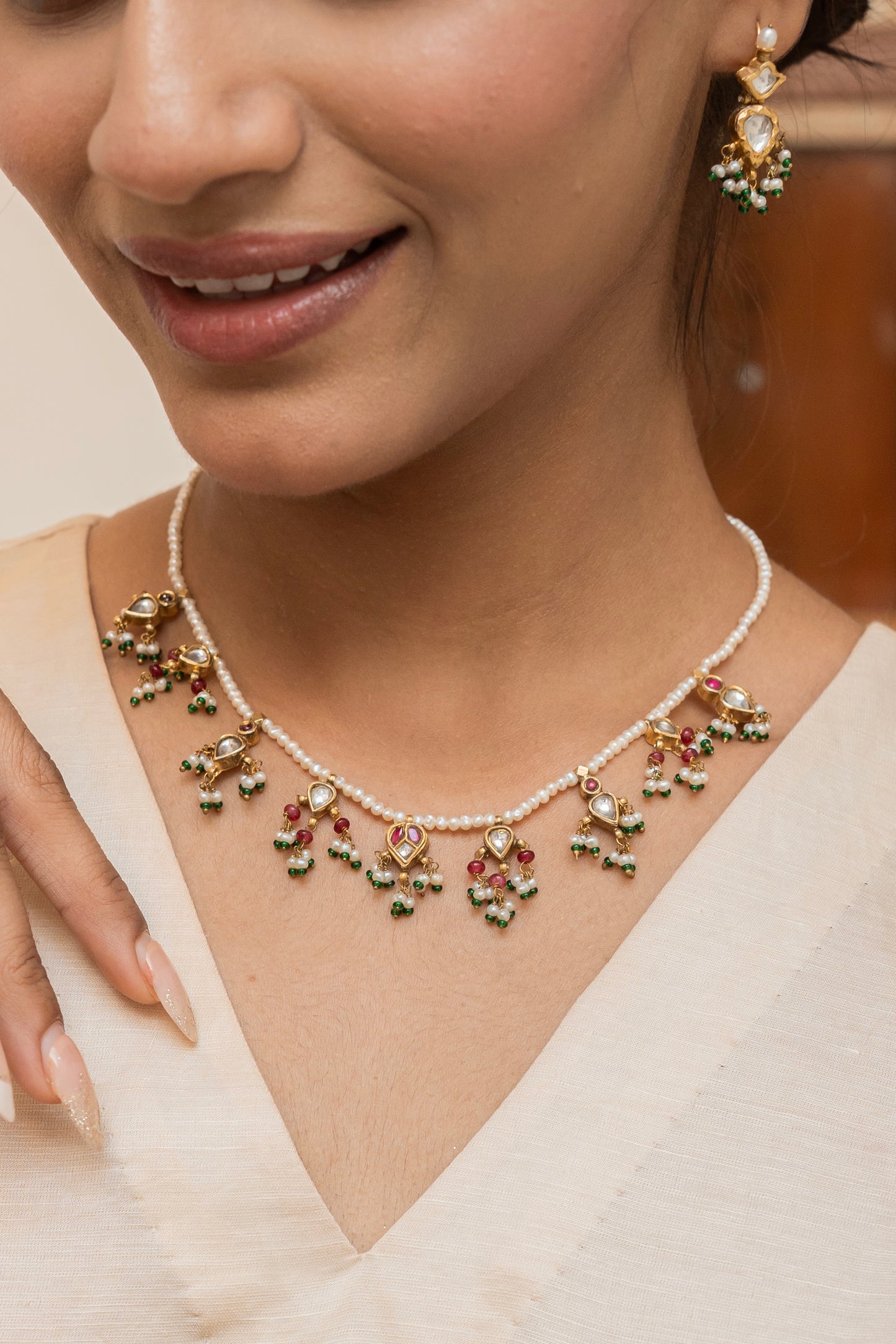 Raha Silver Necklace