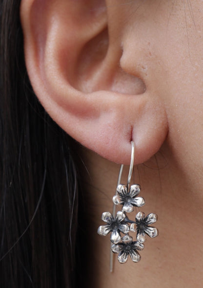 Gulbahar Silver Earrings