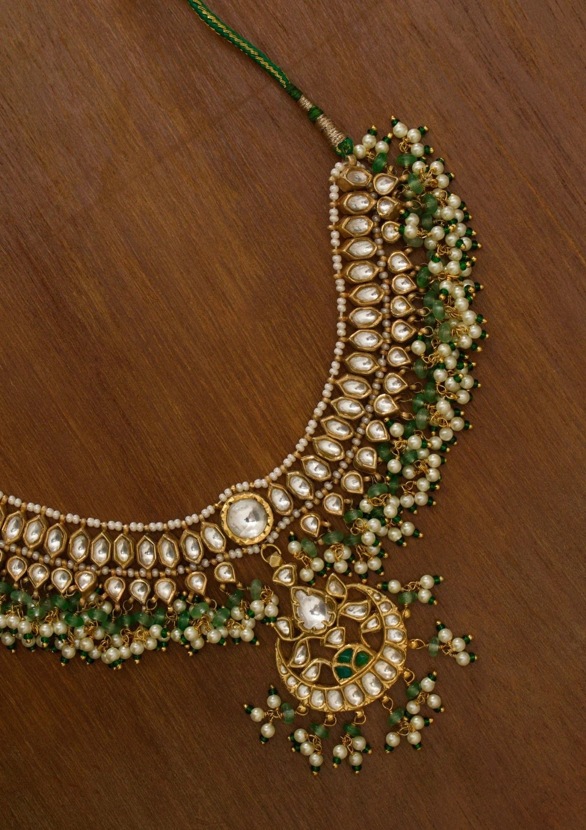 Rani Sa Silver Choker Necklace